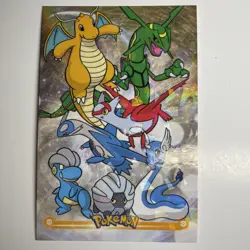 Rayquaza Latios Latias Tag Team Database 3 Cracked Ice Holo Hoenn Pokemon - Image 1