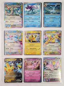 Pokemon TCG Prismatic Evolutions Part Complete Set Umbreon Ex 060/131, Glaceon - Image 4