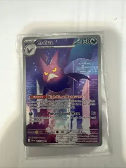 Pokemon TCG: Crobat (Illustration Rare) - 93/86 - ME: Chaos Rising - NM - Image 1