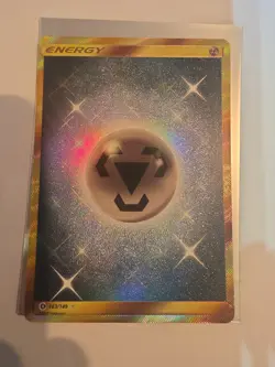 Pokemon TCG Metal Energy Secret Rare 163/149 SM Holo - Image 1