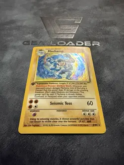 Pokemon - Machamp 8/102 ✨Holo-RARE 💎Base Set🔥 ORIGINAL ✨NEAR MINT✨NM - Image 3