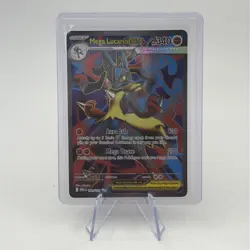 Pokemon TCG Mega Evolution Lucario EX 160/132 Full Art Ultra Rare - Image 1
