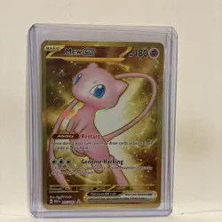 Mew ex 2023 Pokemon Scarlet Violet 151 MEW EN #205/165 Hyper Rare - Image 1