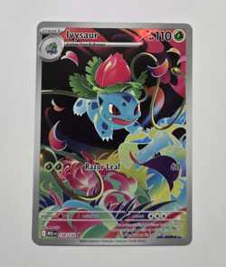 Pokemon Ivysaur 134/132 (MEG) Illustration Rare Full Art Holo English - Image 1