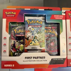 Pokemon TCG First Partner Illustration Collection Series 2 Box LOT of 3 - Image 2