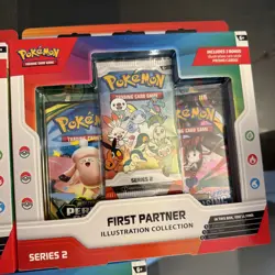 Pokemon TCG First Partner Illustration Collection Series 2 Box LOT of 3 - Image 3