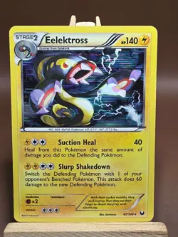 Pokemon HP Eelektross Dark Explorers 47/108 Holo Rare - Image 1