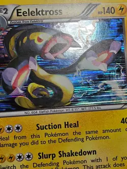 Pokemon HP Eelektross Dark Explorers 47/108 Holo Rare - Image 5