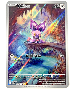 Pokemon Journey Together - Noibat - Illustration Rare NM+/MINT - 169/159 - Image 1
