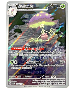 Pokemon Surging Sparks - Shiinotic - Illustration Rare NM+/MINT - 194/191 - Image 1