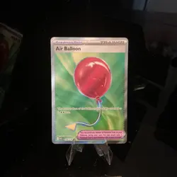 Pokemon TCG Air Balloon Air Balloon Ultra Rare Holo - Image 1