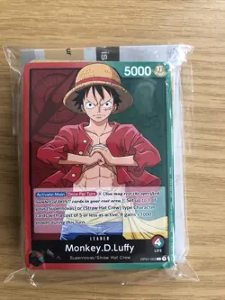 One Piece CG Monkey D. Luffy OP01-003 DEMO DECK New Sealed - Image 1