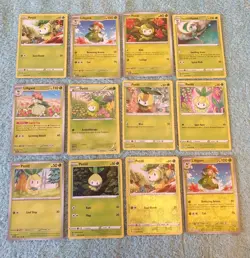 PETILIL & LILLIGANT BUNDLE OF POKEMON CARDS - Image 1