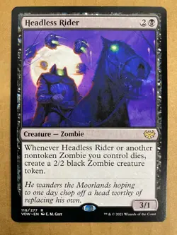 MTG 1x Headless Rider # 118 Innistrad Crimson Vow Magic the Gathering Card x1 NM - Image 1