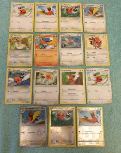FLETCHLING & FLETCHINDER BUNDLE OF POKEMON CARDS - Image 1