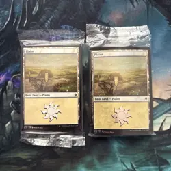 Throne of Eldraine - 20 Card Regular & 20 Foil Basic Land Packs - Magic MTG - Image 1