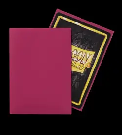 Dragon Shield 100 Standard Sz Deck Protector Matte Magenta Card Sleeves Shields - Image 3