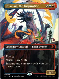 Prismari, the Inspiration (Borderless) M Secrets of Strixhaven 285 NM - Image 1