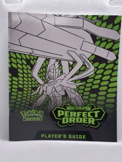 Pokemon Perfect Order Player's Guide TCG Elite Trainer ETB Booklet - Image 1