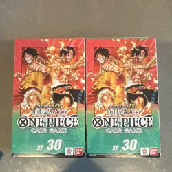 Bandai One Piece Card Game ST-30 Starter Deck EX Luffy & Ace 2 Decks English - Image 1