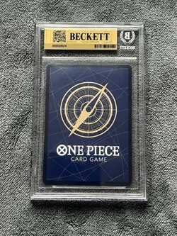 BGS 10 PRISTINE One Piece Wings of Captain Manga Art Foil Roronoa Zoro OP06 JP - Image 4