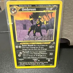 The Pokemon Company Umbreon 32/75 Neo Discovery 2001 Unlimited Rare 70 HP - Image 1