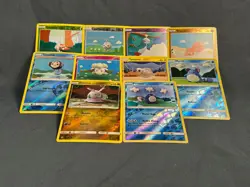 Pokemon TCG Asako Ito Crochet Cards Reverse Holo 10 card lot - LP to NM - Image 1