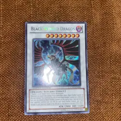 YUGIOH Black-Winged Dragon - CT07-EN002 Secret Rare Limited Edition - LP - Image 1