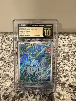 CGC Pristine 10 Clauncher 083/078 Art Rare Holo JP Sv1v Violet ex - Image 1