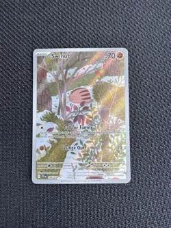 Swinub 165/159 – Illustration Rare – SV09 Journey Together – Pokemon TCG – NM - Image 1