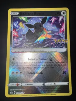 Radiant Eevee SWSH230 SWSH: Sword & Shield / Pokemon Go Stamped - Image 1