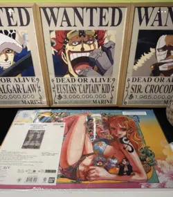 One Piece Official Playmat Nami + Usopp Card Limited Edit. Vol. 3 ENGLISH Sealed - Image 1