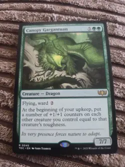 Canopy Gargantuan | NM | Tarkir Dragonstorm | Magic TCG | 0045 - Image 1