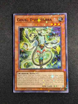 Yugioh - Gouki Twistcobra SP18-EN019 1st Editon Starfoil NM - Image 1