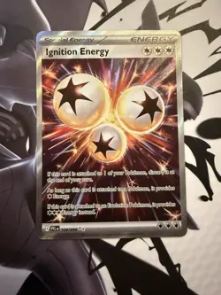 Ignition Energy 124/094 Me02: Phantasmal Flames Ultra Rare Pokemon Card NM - Image 1