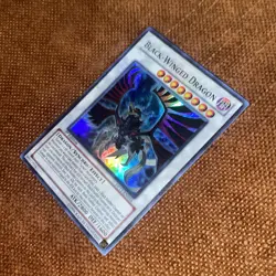 Yugioh! LP Black-Winged Dragon - DP11-EN016 - Super Rare - 1st Edition - Image 3