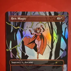 Hex magic Sorcery Arcane WOTWC MARVEL Secret Lair Magic The Gathering - Image 4
