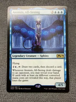 MTG - Atemsis, All-Seeing - Core Set 2020 - Near Mint - Rare M20 - Image 1