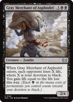 Gray Merchant of Asphodel - 142 / English / Near Mint MTG - Image 1