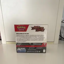 Pokemon TCG Scarlet & Violet—Destined Rivals Booster Box 180 Cards Factory Seal - Image 2