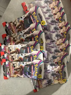 Pokemon TCG Scarlet & Violet Paldea Evolved Sleeved Booster Pack x10 -SEALED - Image 2