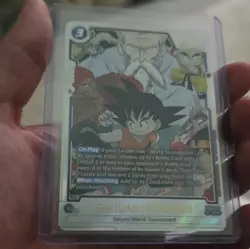 Son Goku Childhood Manga Booster SB01-018 SR Super Rare Fusion World - Image 1