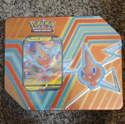 Pokemon TCG Hidden Potential Tin Rotom V Promo + Booster English 2022 6+ - Image 1