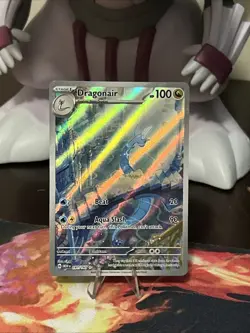Pokemon SV: Scarlet & Violet 151 Dragonair 181/165 Illustration Rare Holo NM - Image 1