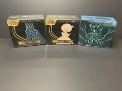 Pokemon TCG Elite Trainer Box Lot: 2x Mega Evolution & 1x Twilight Masquerade - Image 1
