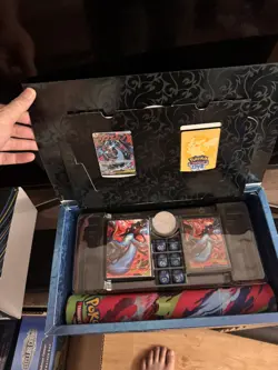 Opened Pokemon Mega Charizard X EX UPC Box | Sealed PROMOs & Extras, NO PACKS - Image 1