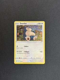 SNORLAX 141/192 COSMO HOLO Rare Rebel Clash Pokemon - Image 1