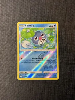 Poliwag 37/214 Common Unbroken Bonds Pokemon Reverse Holo - Image 1