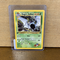 Koga's Golbat(1st Edition) Pokemon Gym Challenge Uncommon - Image 1