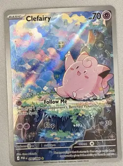 Pokemon TCG Clefairy 094/088 Perfect Order Illustration Rare (IR) - Image 1